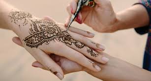 Mehndi Design | Mehndi Painting At Desert Safari