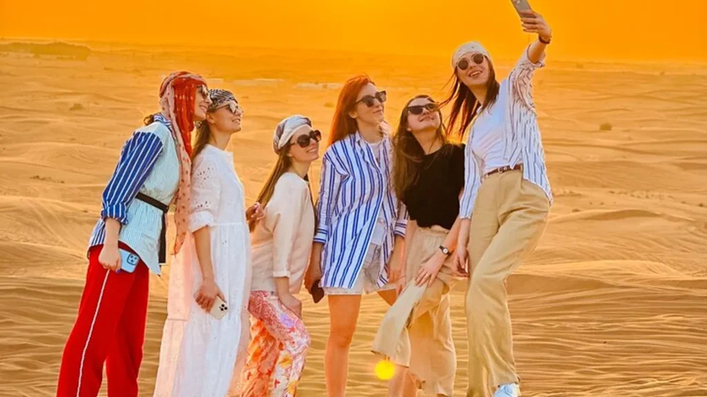 Happy Tourists | Dubai Tourists | Desert Safari