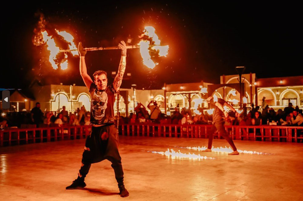 Desert Safari Stunt | Night Desert Safari