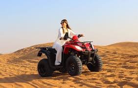 Quad Bike Riding At Desert Safari