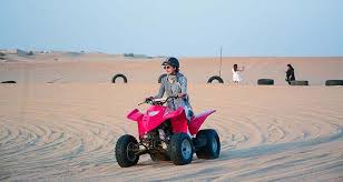 Quad Bike Riding At Desert Safari