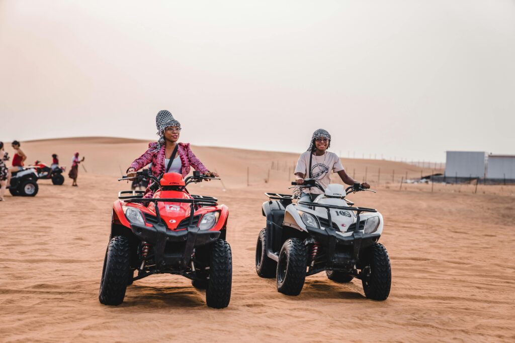Evening Desert Safari With Quad Bike